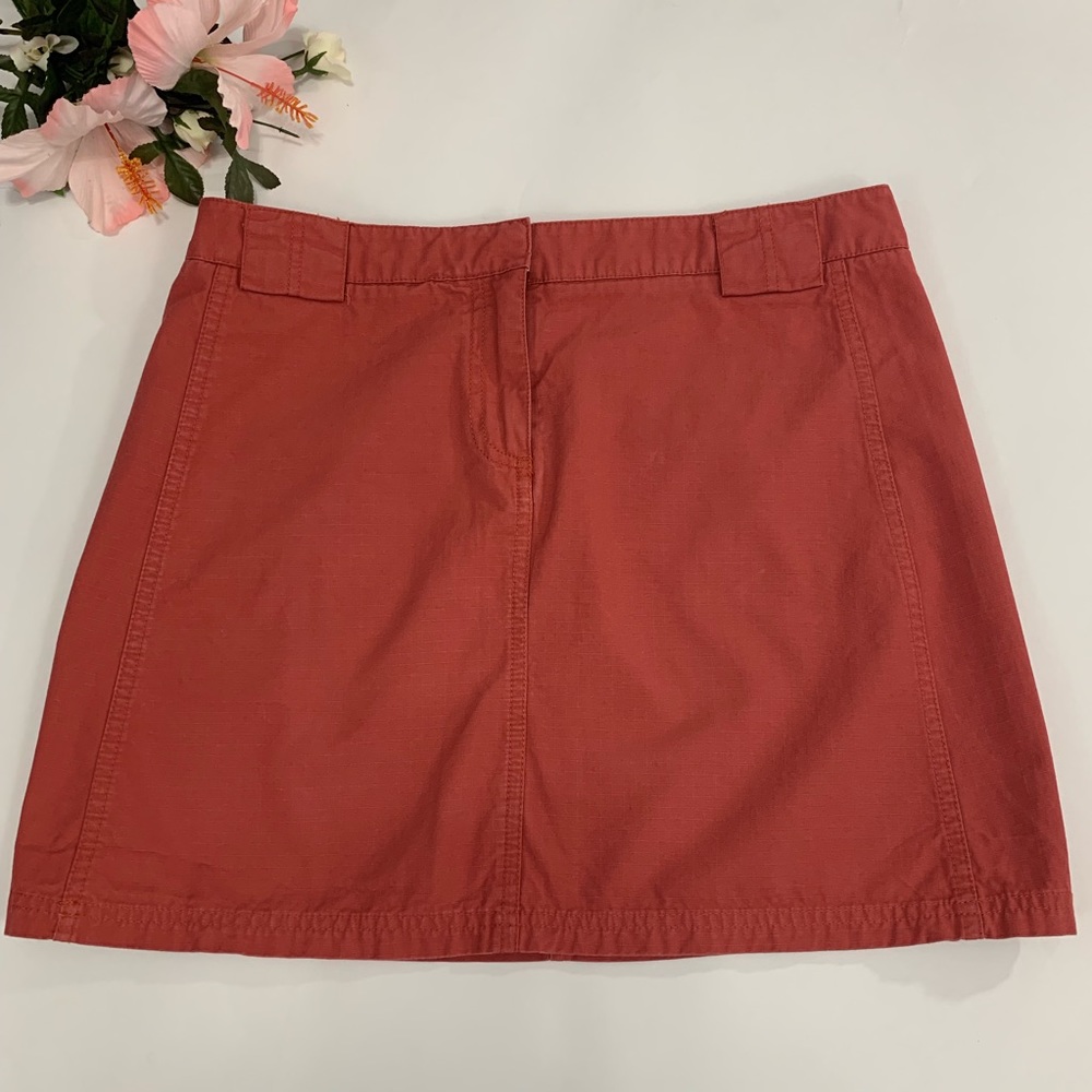 J.Crew Burnt Red Skirt Size 8